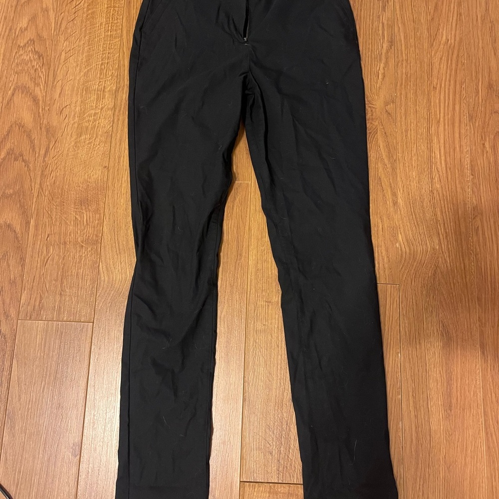 Kit And Ace New Heights High Rise Pant in Black Sz 2